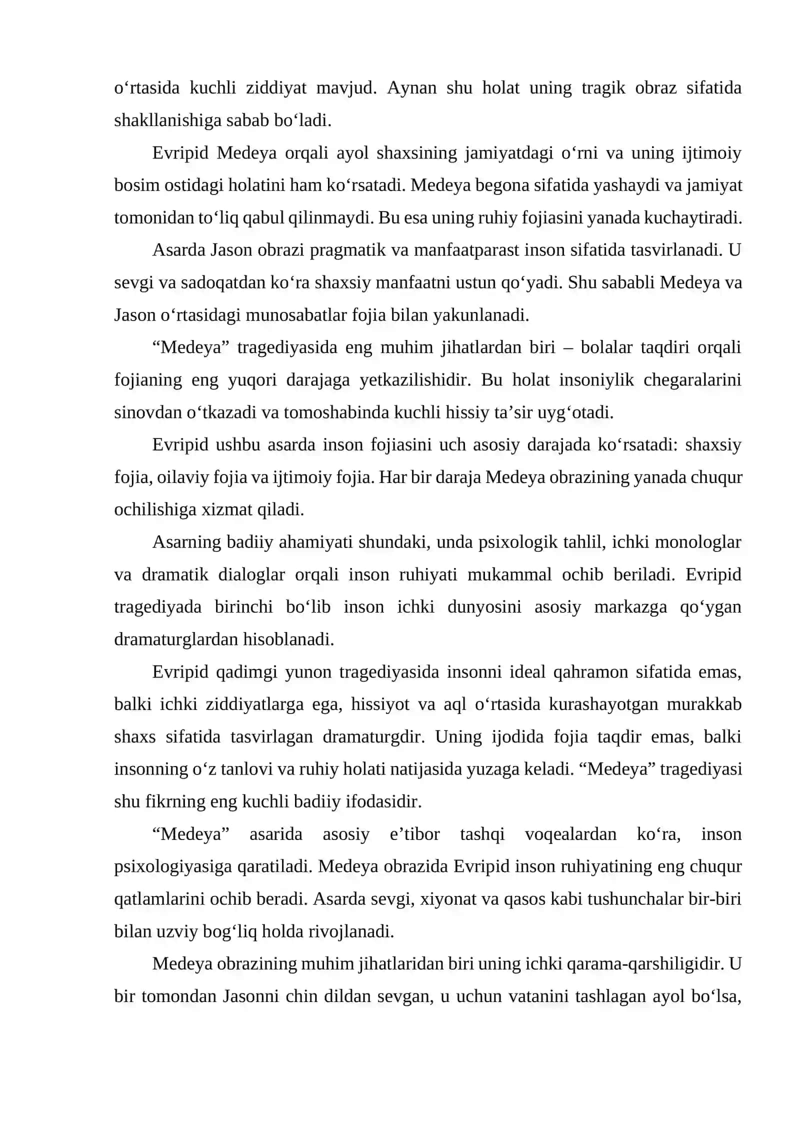 EVRIPID IJODIDA INSON FOJIASI MEDEYA XARAKTERI TAHLILI. 3
