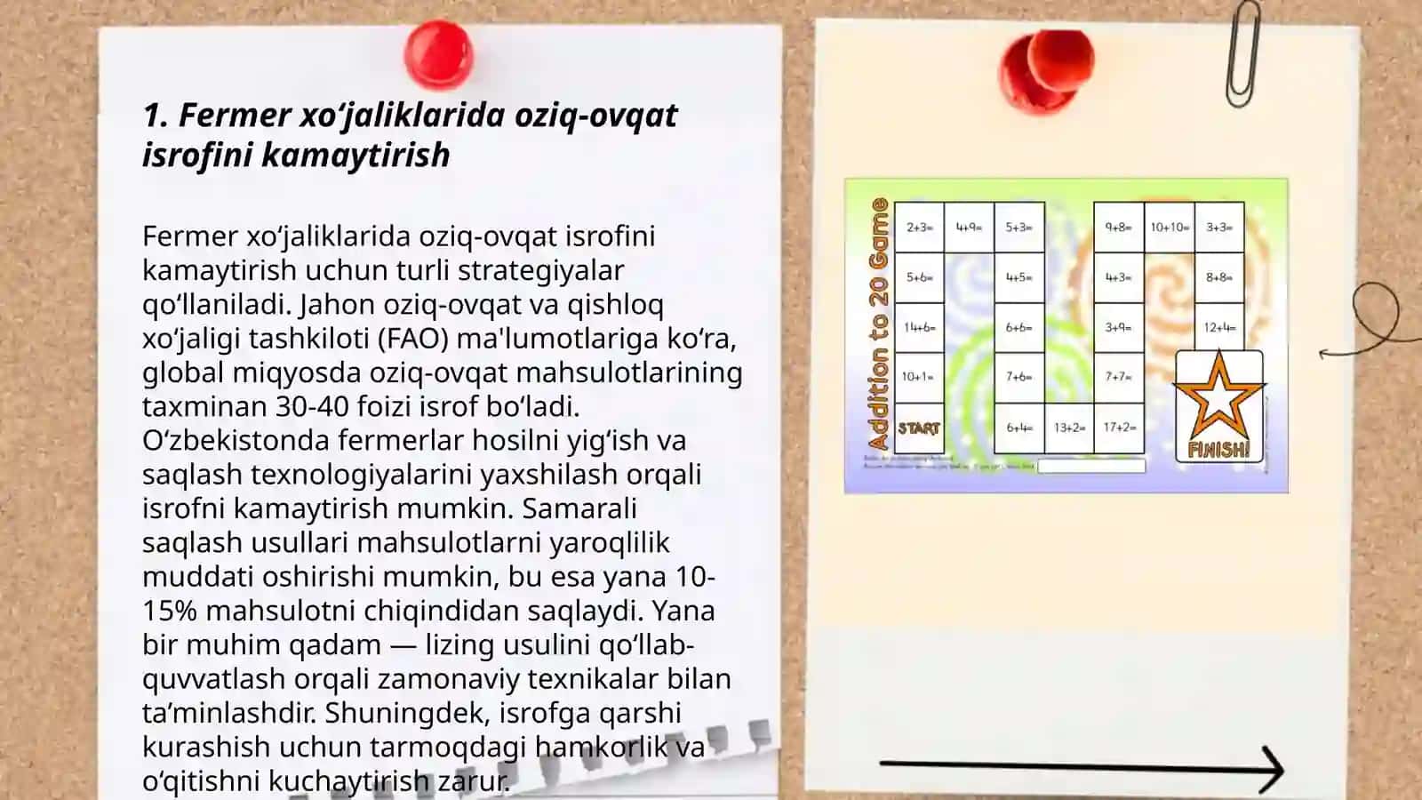 Fermer xo‘jaliklarida oziq-ovqat isrofini kamaytirish 3