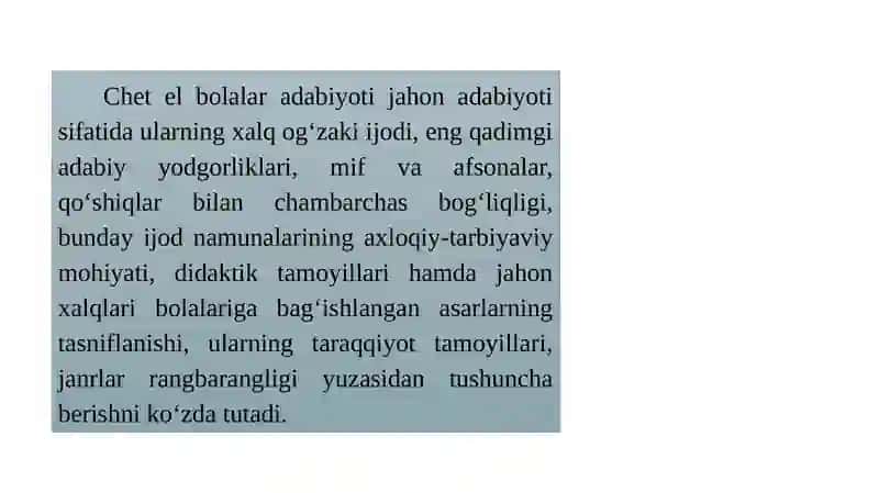 Bolalar adabiyoti 3