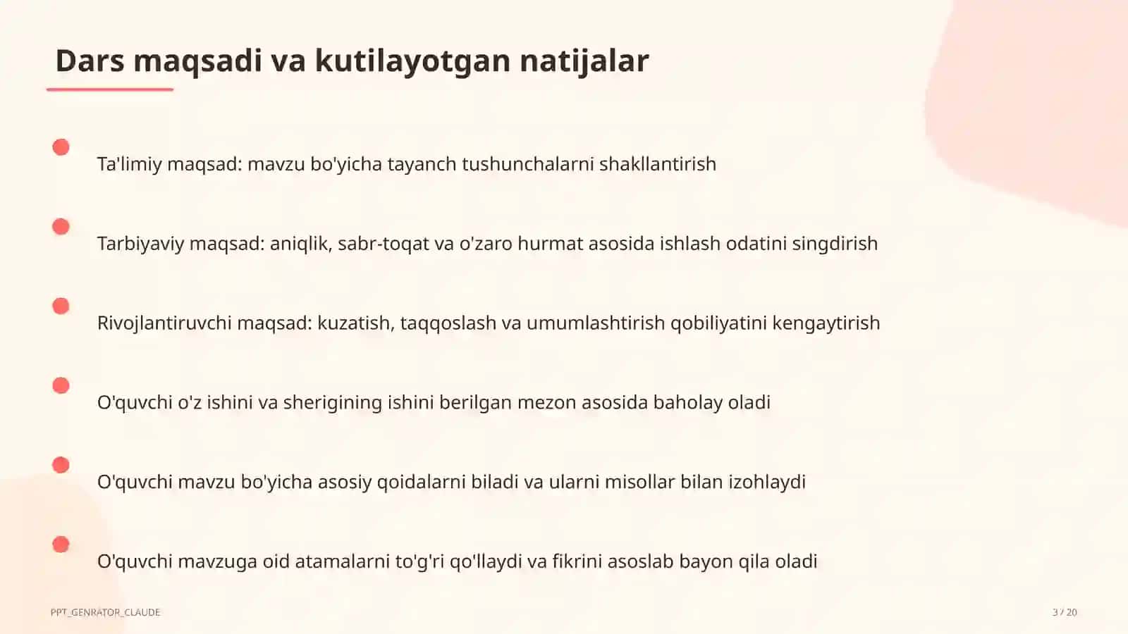 PowerPoint dasturida taqdimot yaratish (7-sinf) 3