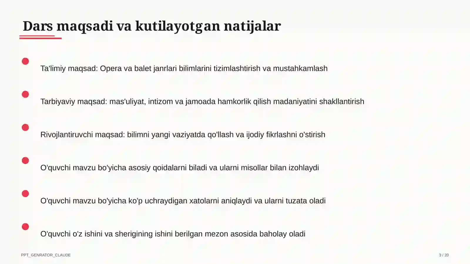 Opera va balet janrlari (6-sinf) 3