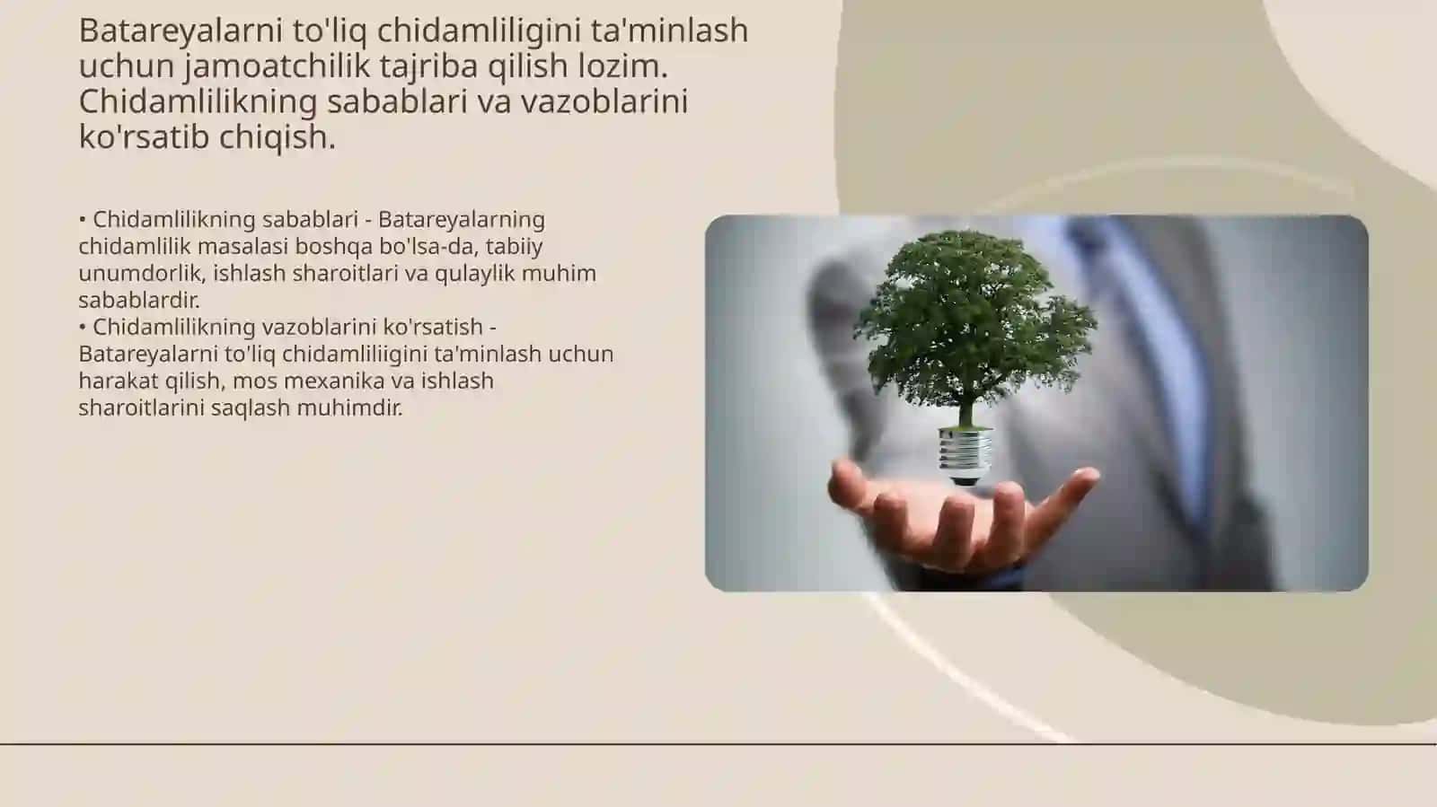 Birinchi sinovlar quyosh batareyalari uchun 3