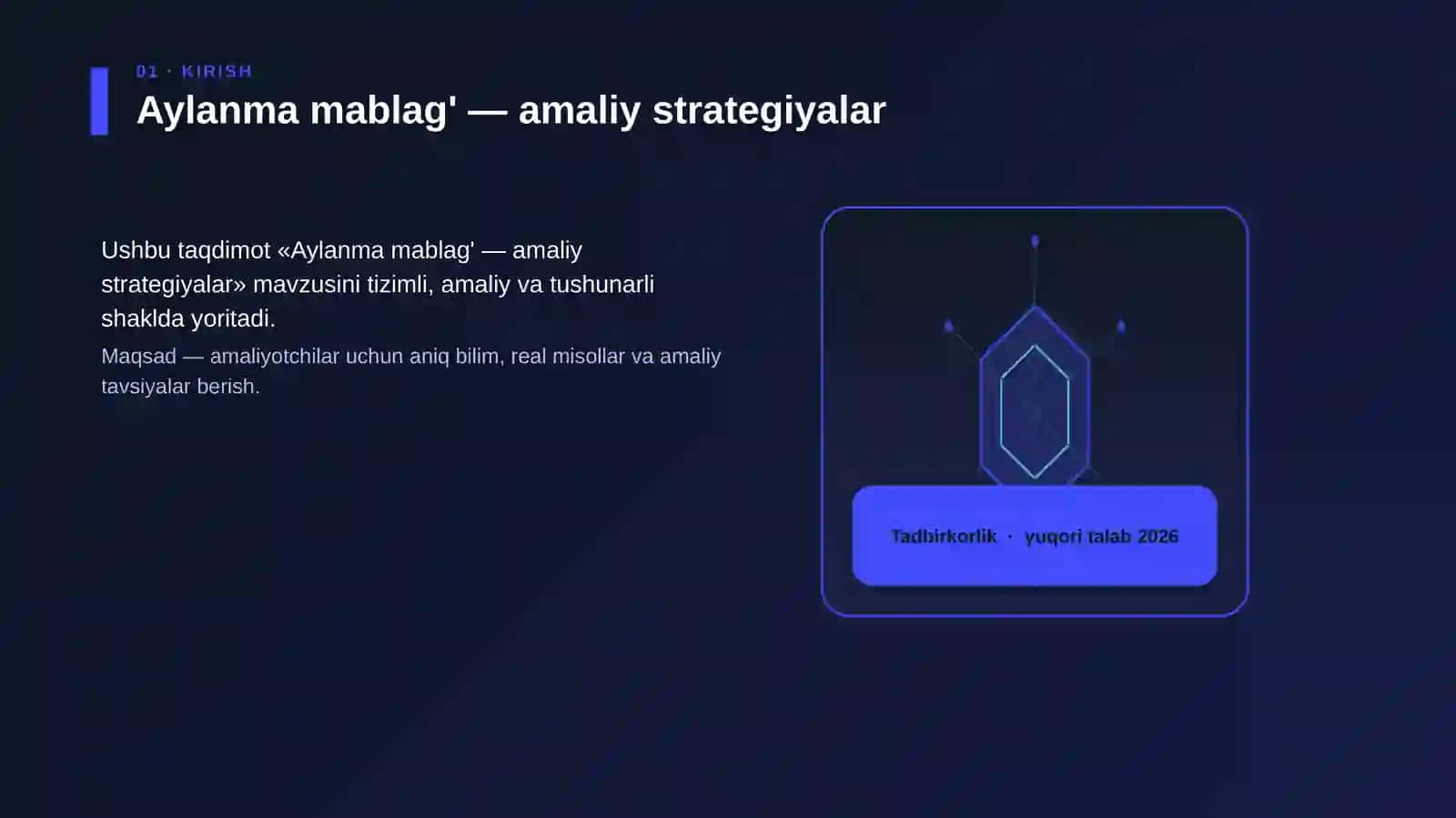 Aylanma mablag' — amaliy strategiyalar 3