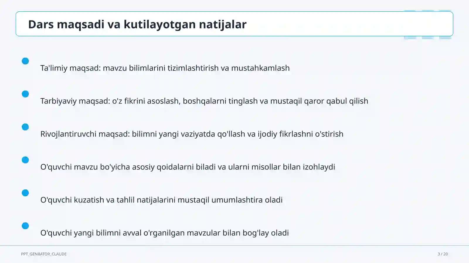 Davlat hokimiyati organlari: qonun chiqaruvchi, ijro, sud (10-sinf) 3