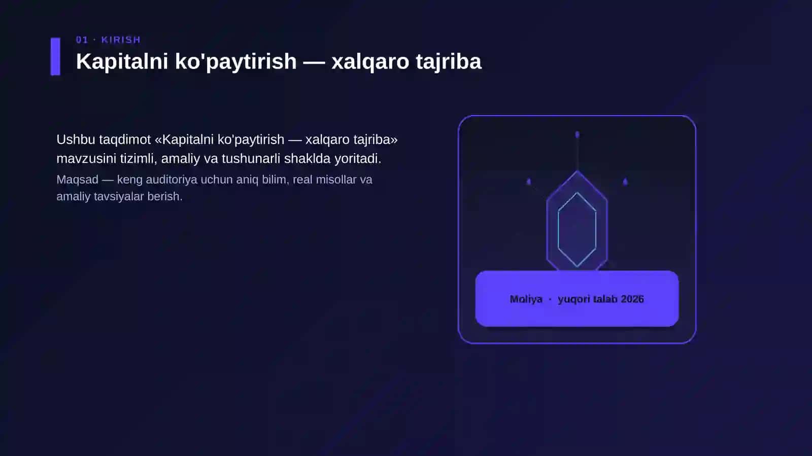 Kapitalni ko'paytirish — xalqaro tajriba 3