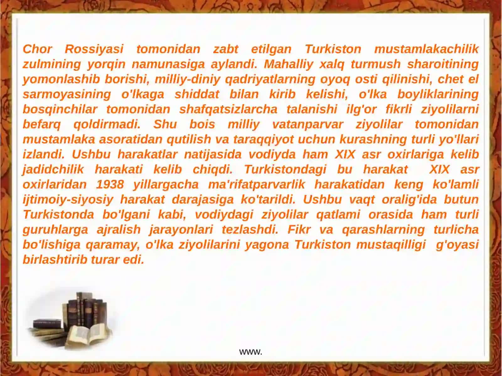 Jadidlik Harakati Turkistonda 3