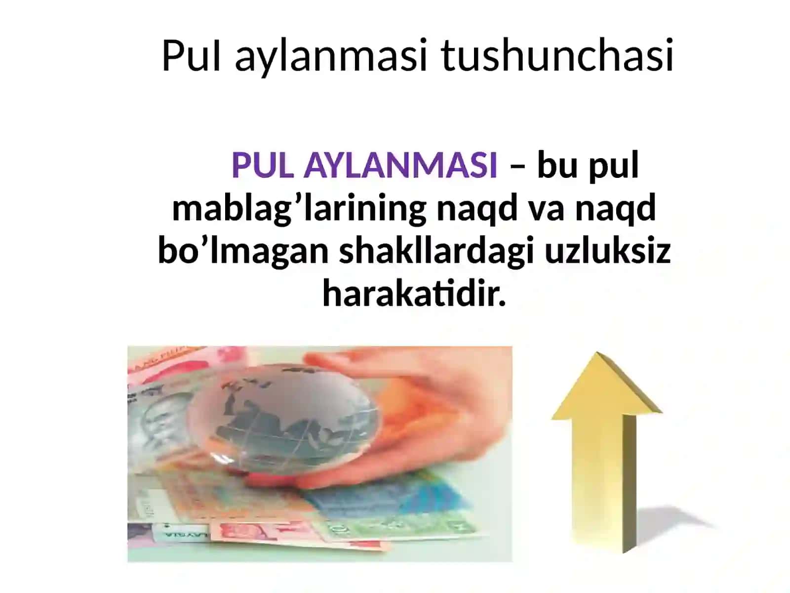 Pul aylanmasi va uning tarkibi 3