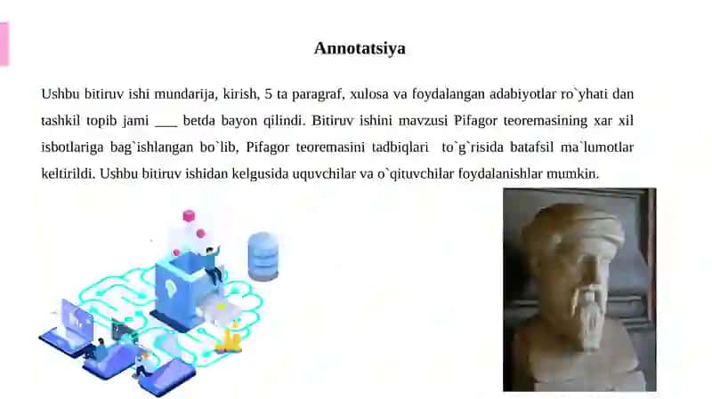 Matematika fani o‘qituvchilar kursi tinglovchisi 3