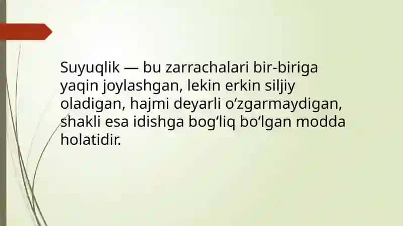 Suyuqlik va gazlar. Bosim 3