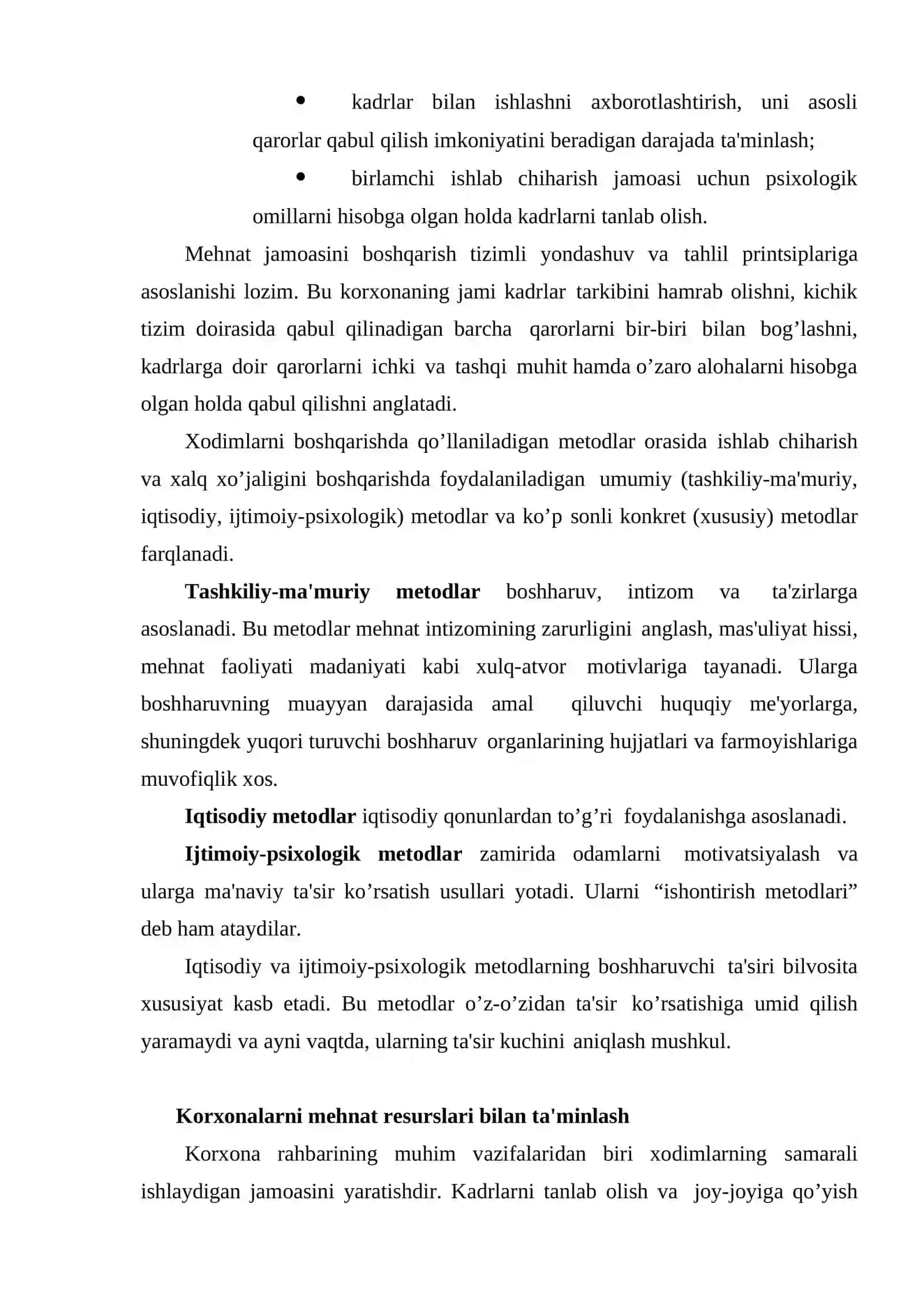 Mеhmonxona pеrsonali va mеhnat munosabatlari 3