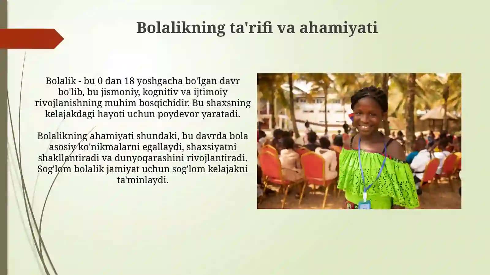 Xavfsiz va Baxtli Bolalikni Ta’minlash 3