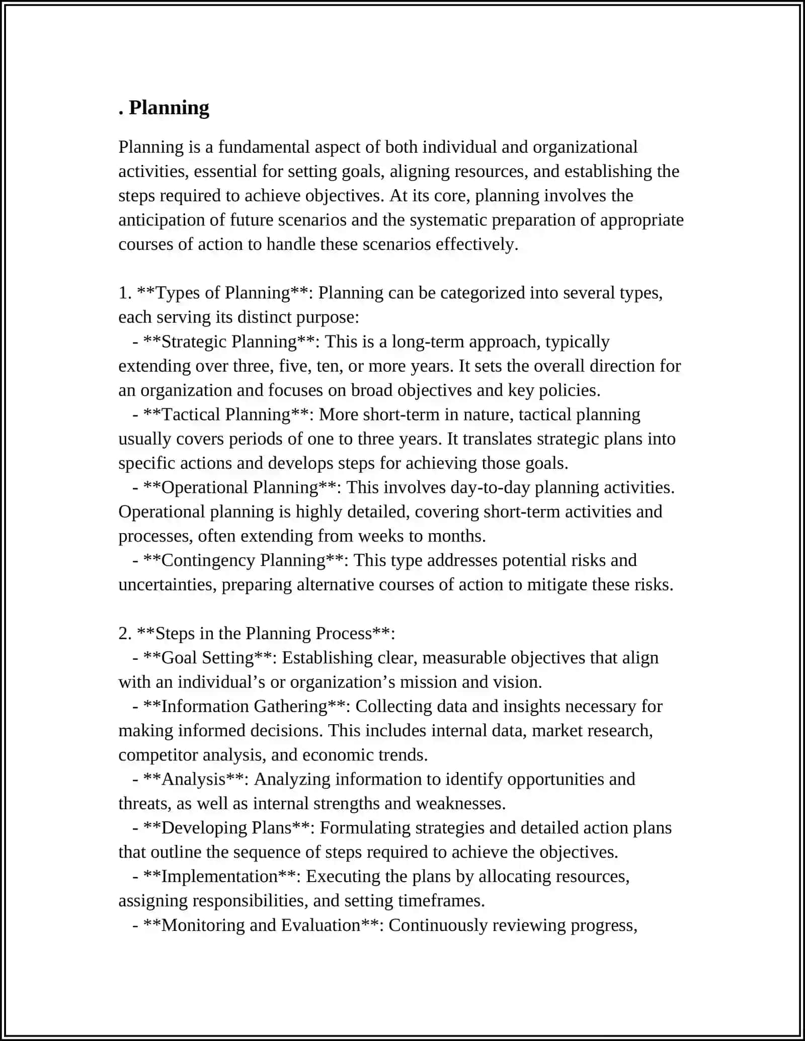 MANAGEMENT PROCESS SCHOOL 3