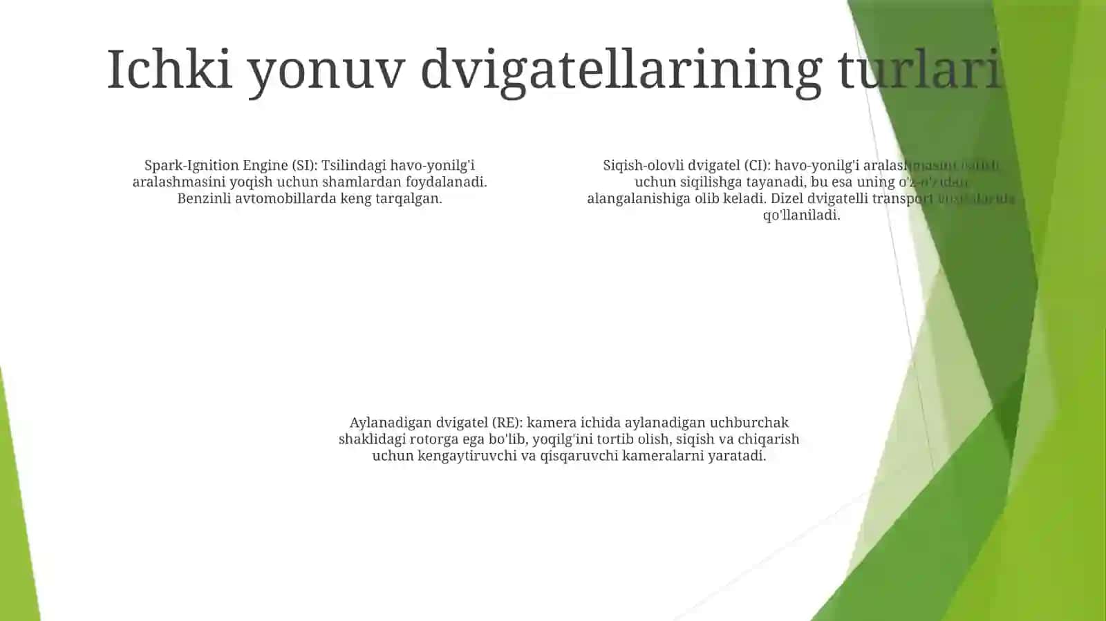 Ichki Yonuv Dvigateli 3