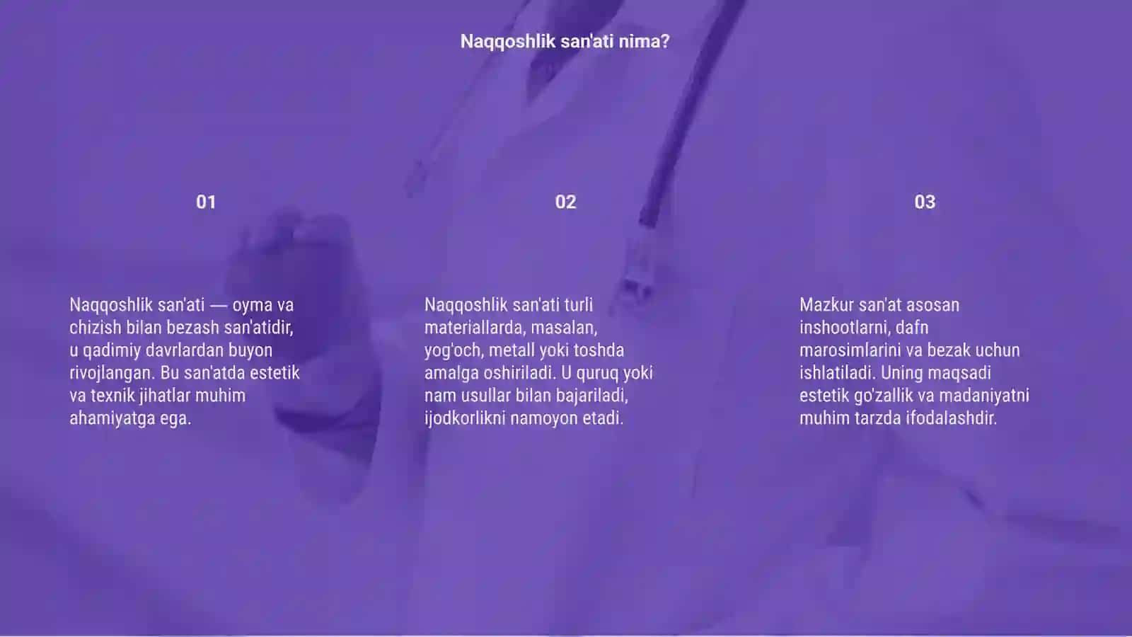 Naqqoshlik san'ati 3