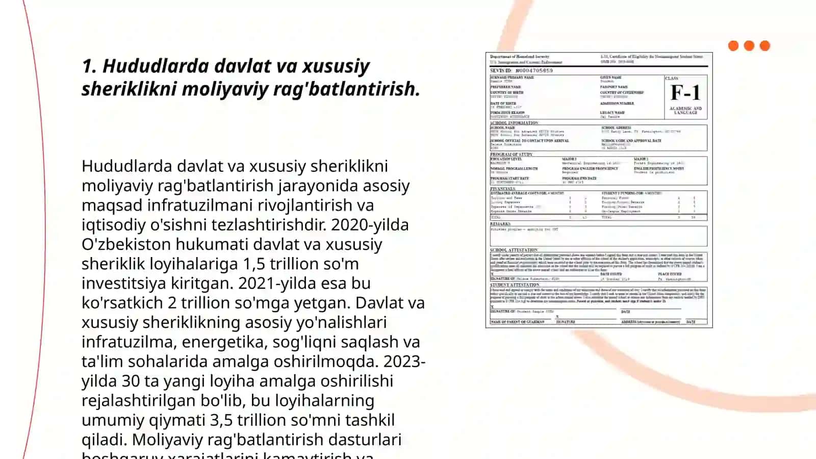 Hududlarda davlat va xususiy sheriklik loyihalarining iqtisodiy samaradorligini oshirish yo’llari 3