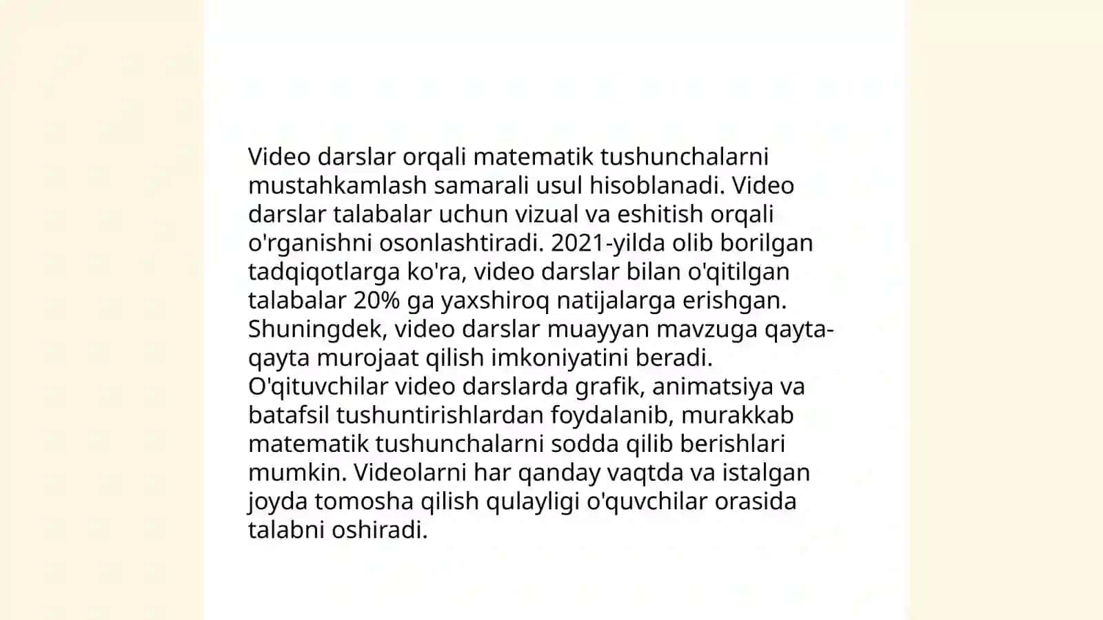O'qituvchilarga matematik bilimlarni mustahkamlash 3