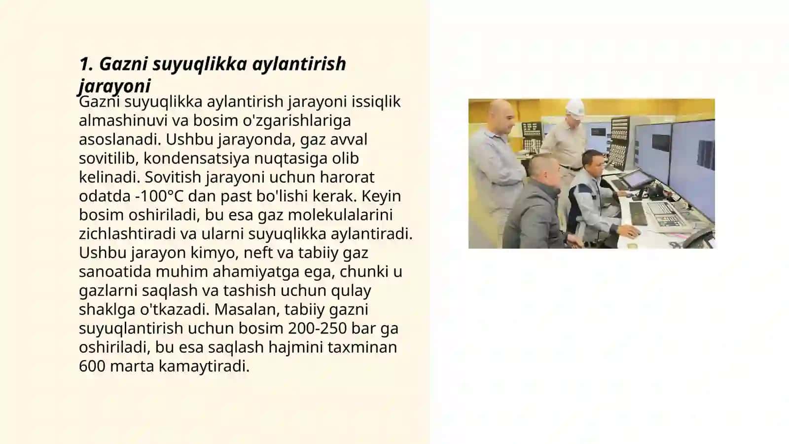 Gazni suyuqlikka texnologiyasi 3