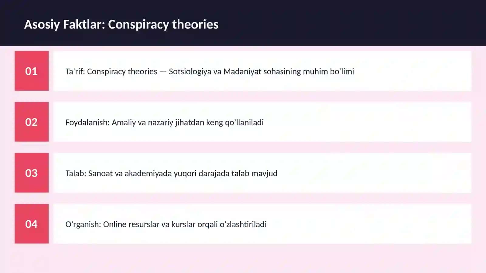 Conspiracy theories 3