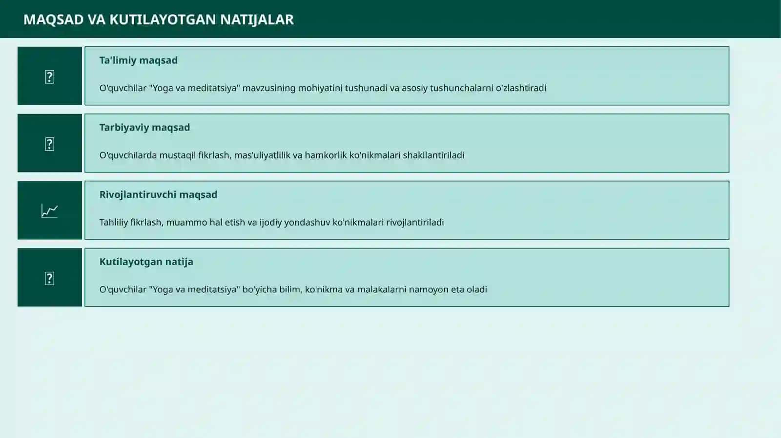 Yoga va meditatsiya 3