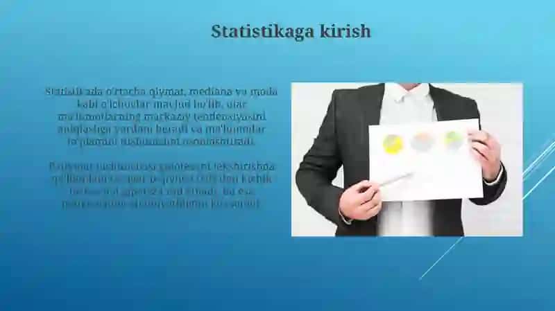 Statistikafanigakirish 3