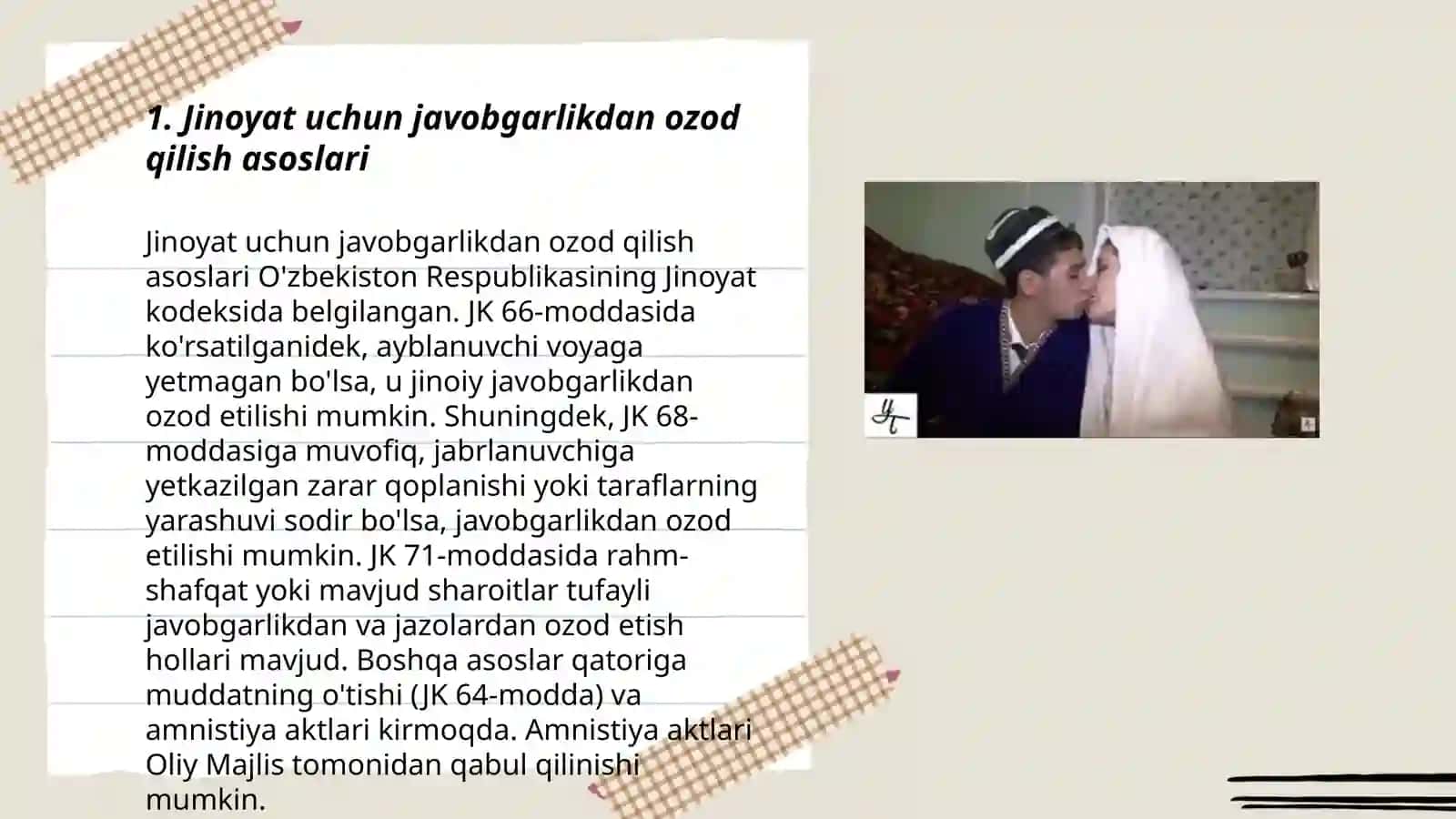 Jinoyat uchun javobgarlikdan ozod qilish asoslari 3