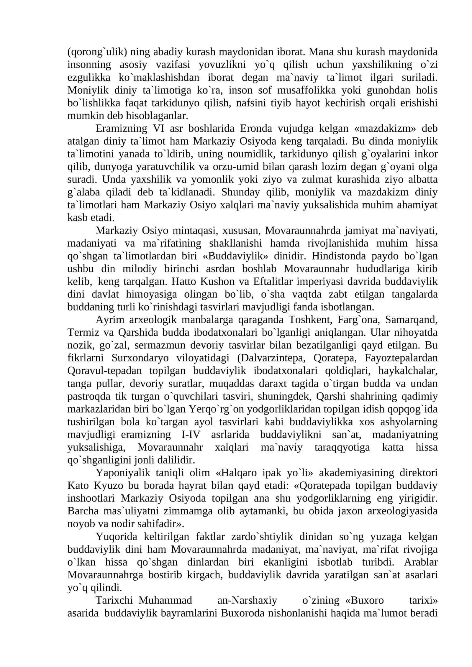 ILK O‘RTA ASRLARDA MARKAZIY OSIYODA MA’NAVIY TARBIYA MASALALARI 3