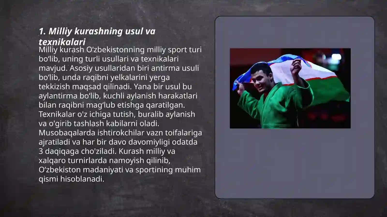 Milliy kurashning texnikasi va taktikasi 3