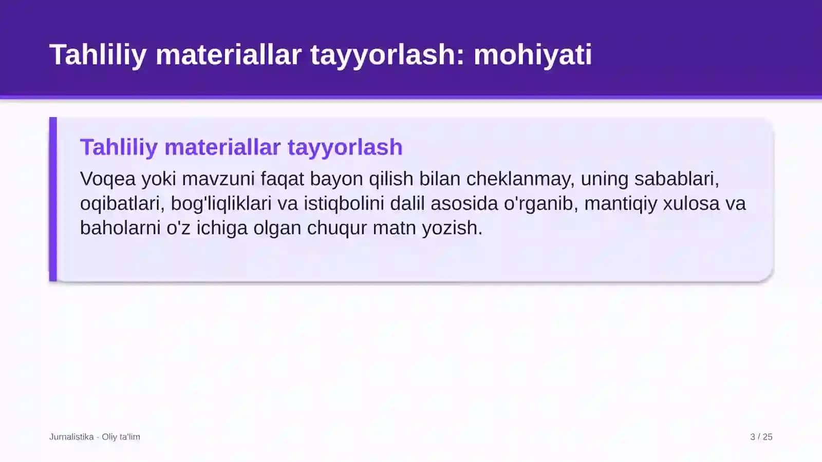 Developerlik kompaniyalarida tahliliy materiallar tayyorlash 3