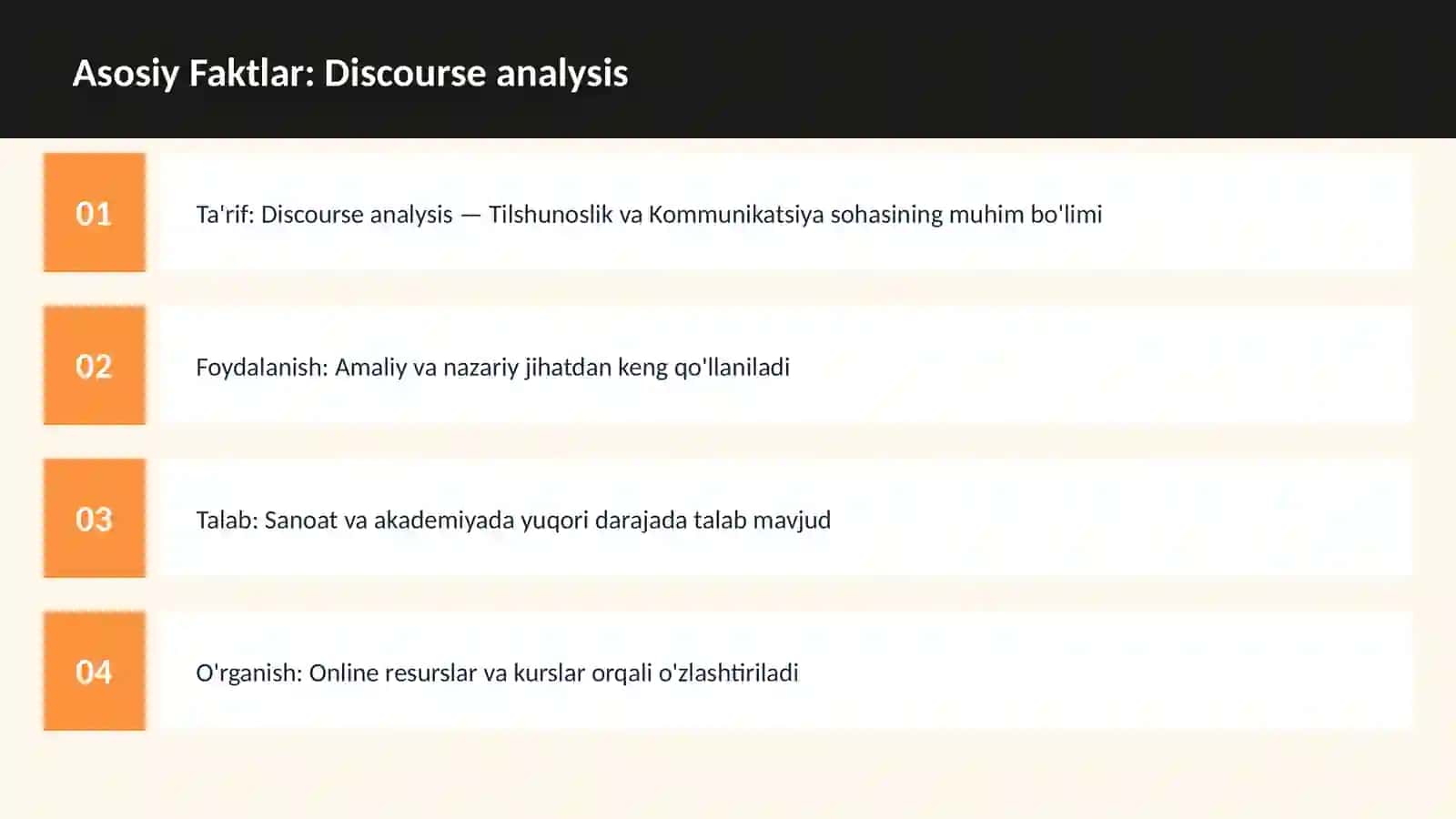 Discourse analysis 3