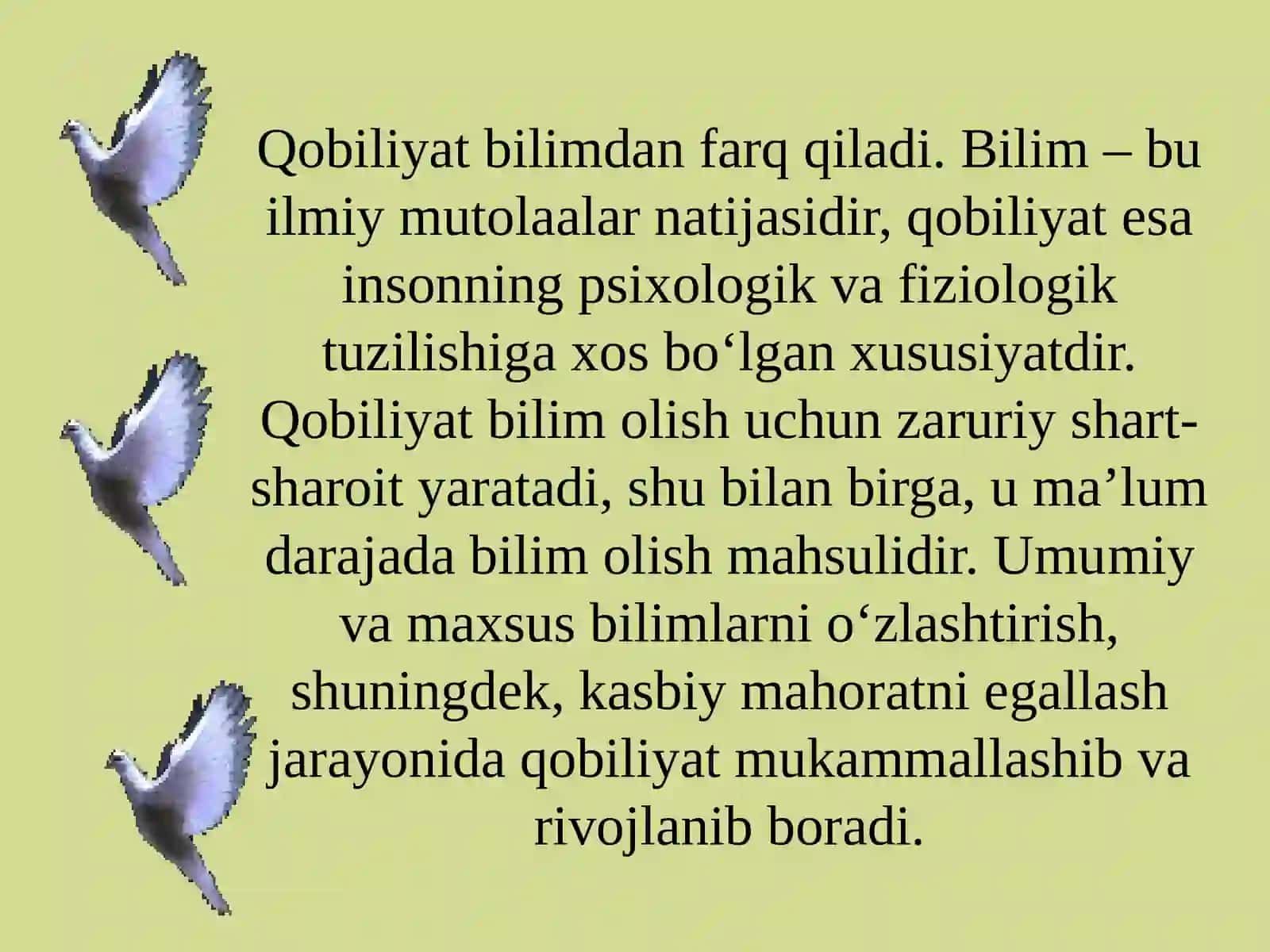 O’qituvchifaоliyatidаpedаgоgik qobiliyat. Nutqtexnikasivanotiqliksan`ati 3