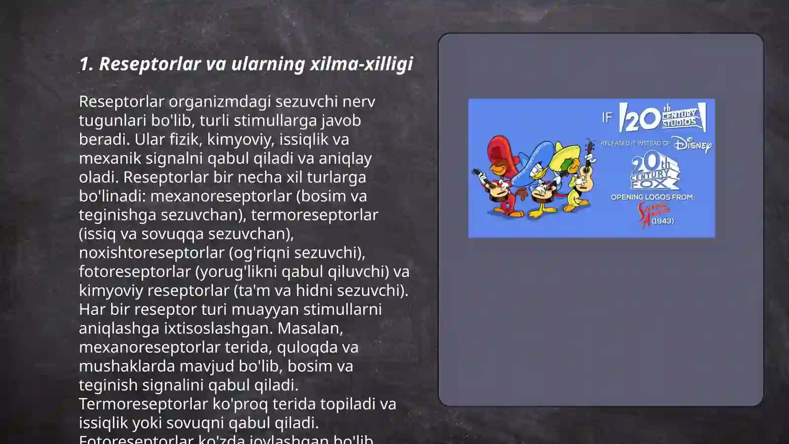 Signallarni membrana orqali otkazish 3