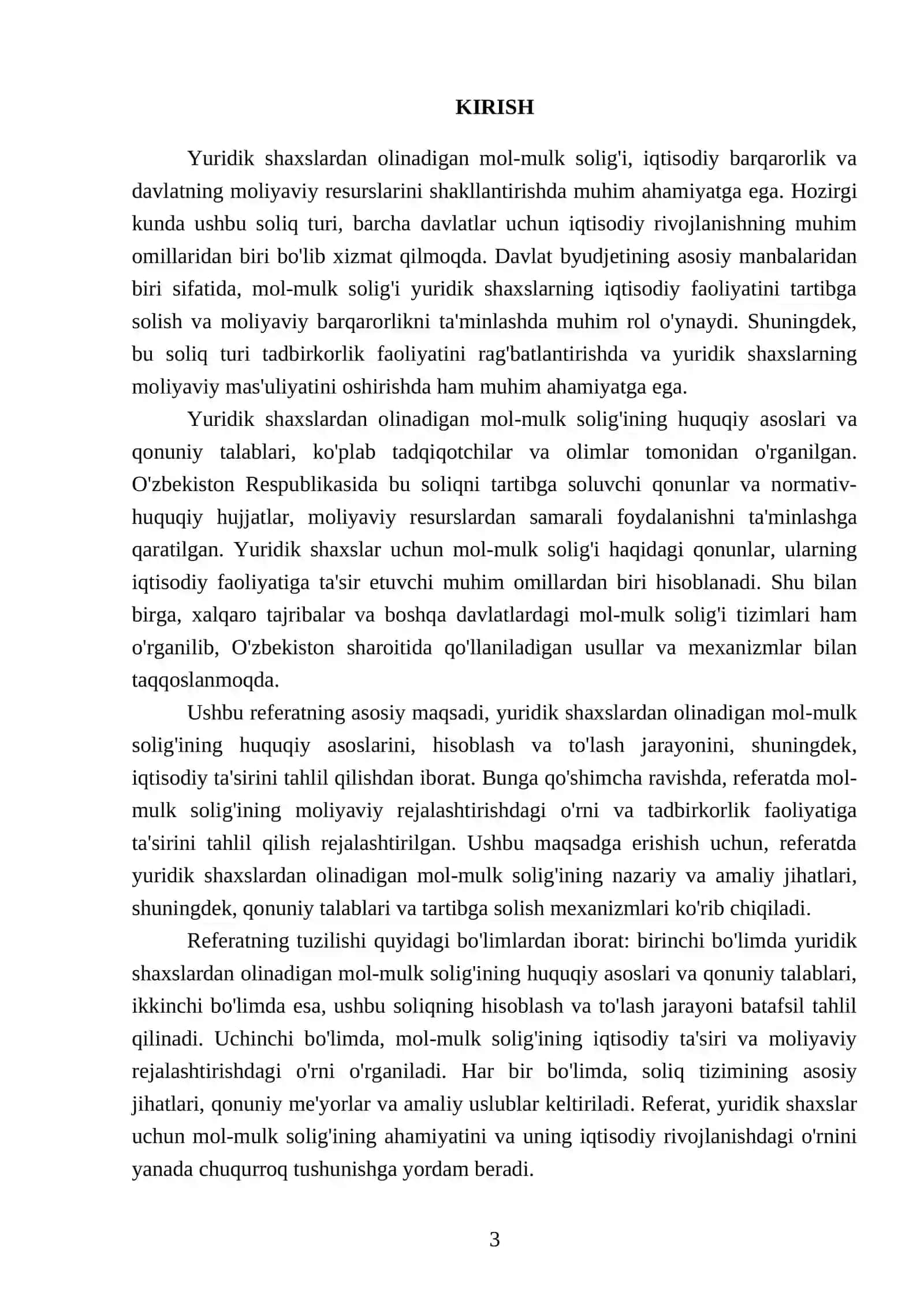 Yuridik shaxslardan olinadigan mol-mulk solig'i 3