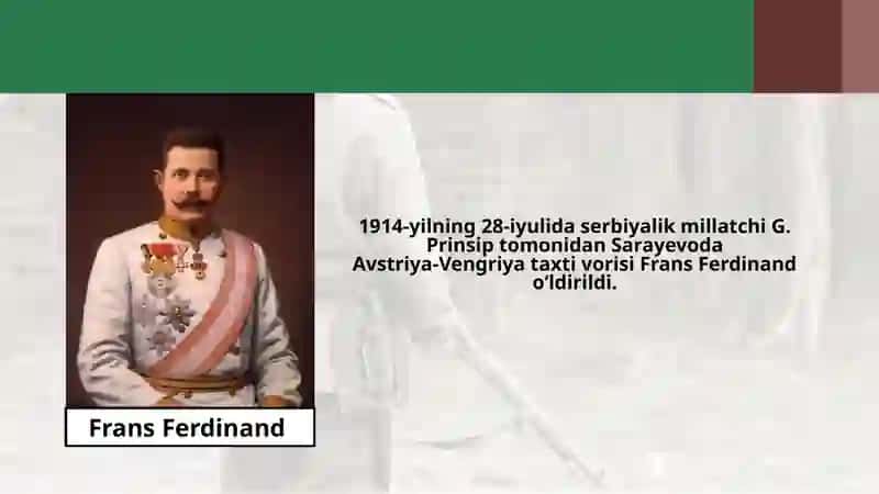 Birinchijahonurushning boshlanishi 3