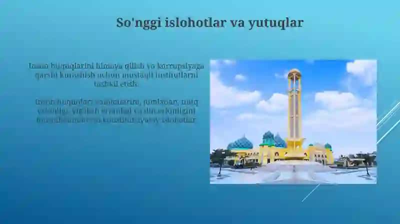 Inson haq huquqlari va erkinliklari kafolatining yaratilishi 3