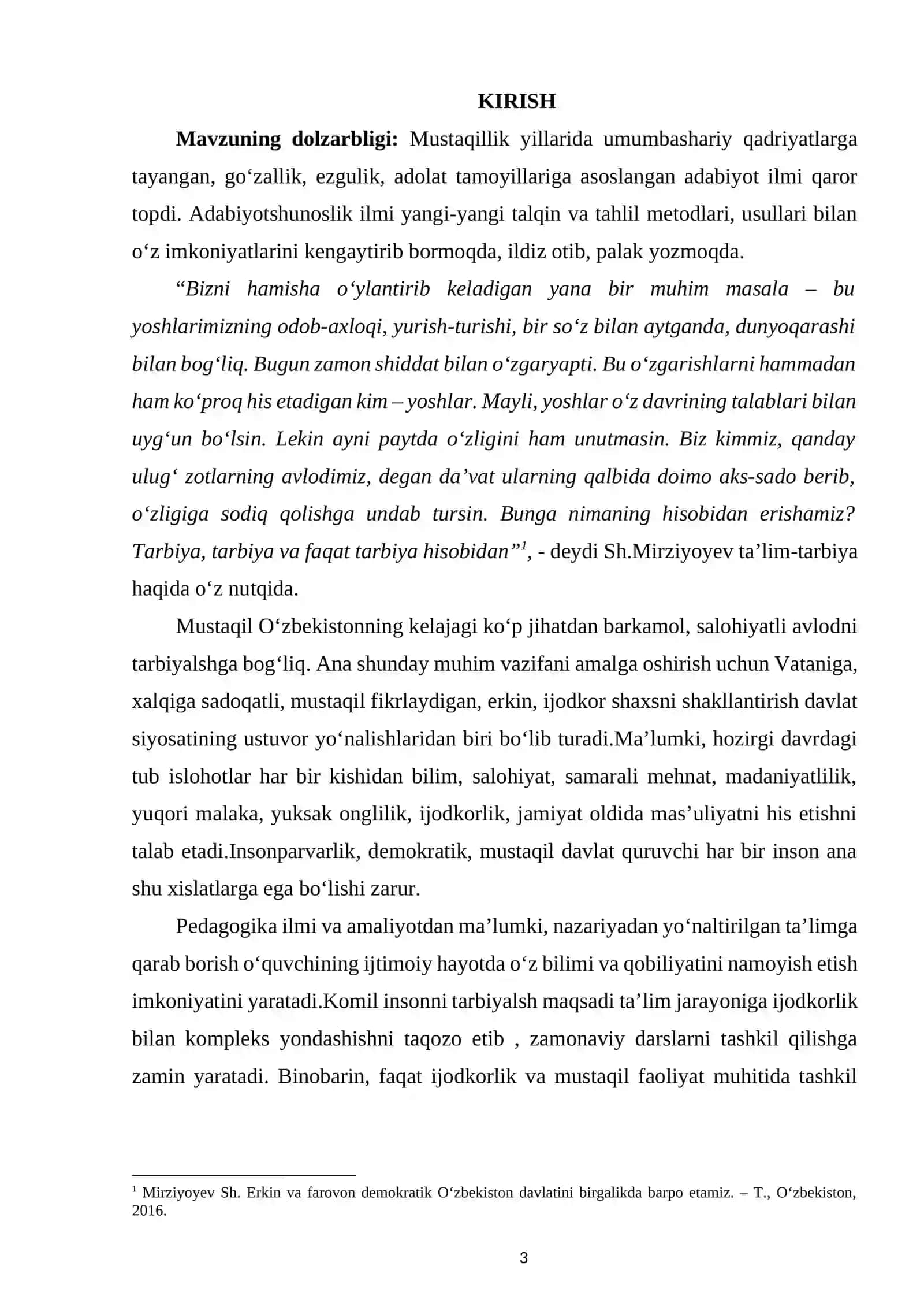 EGA VA UNING  OʻZBEK TILSHUNOSLIGIDAGI   TADQIQI 3