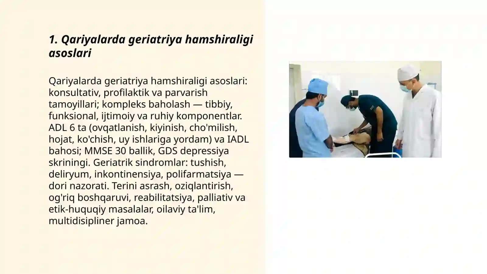 Qariyalarda geriatriya hamshiraligi asoslari 3