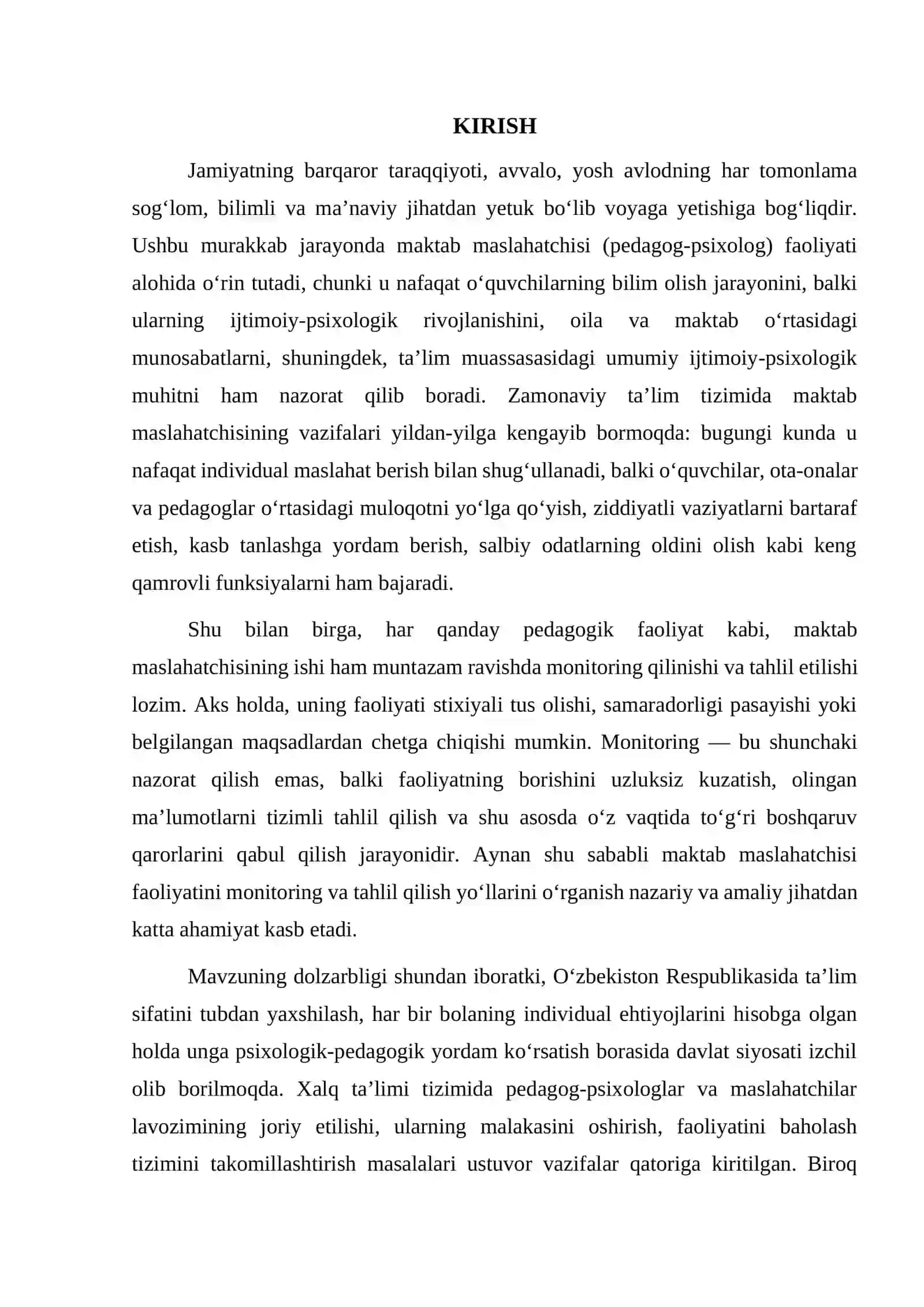 MAKTAB MASLAHATCHISI FAOLIYATINI MONITORING VA TAHLIL QILISH YO'LLARI 3