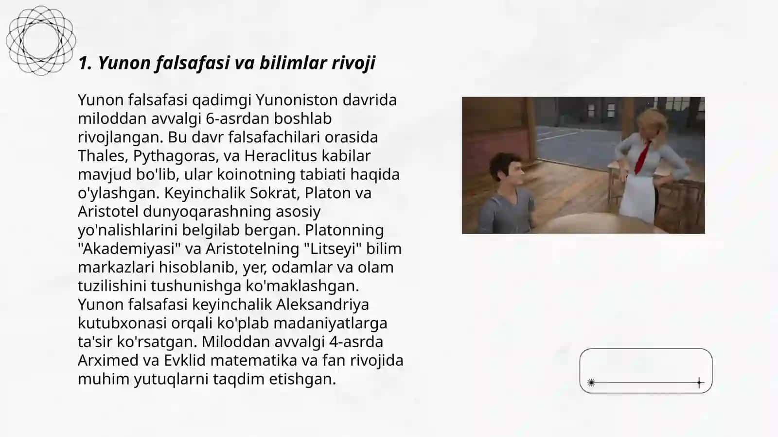 Dunyoviy bilimlar rivoji va falsafiy tafakkur 3