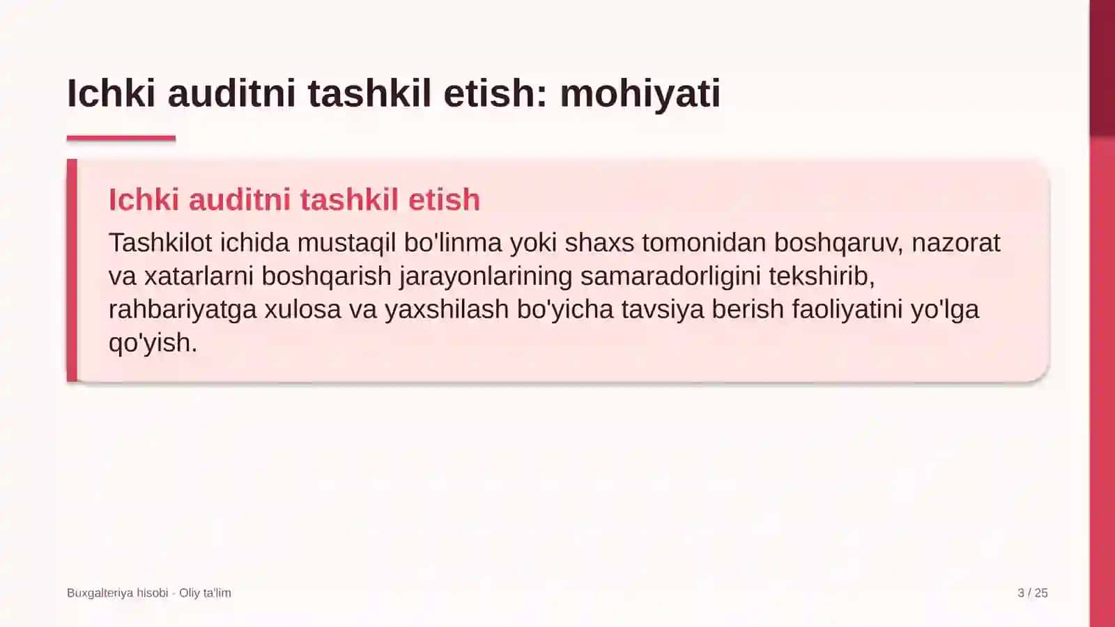 chorvachilik xo'jaliklarida ichki auditni tashkil etish 7357 3