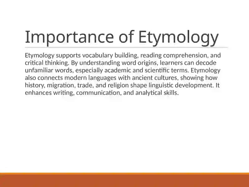 Etymology 3