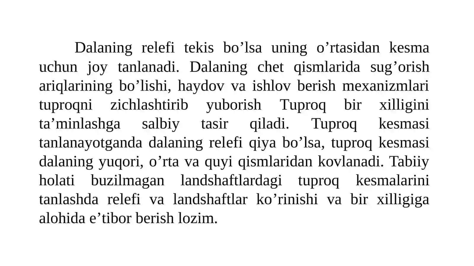 Tu-proq kesmasini qazish usullari va texnikasi 3
