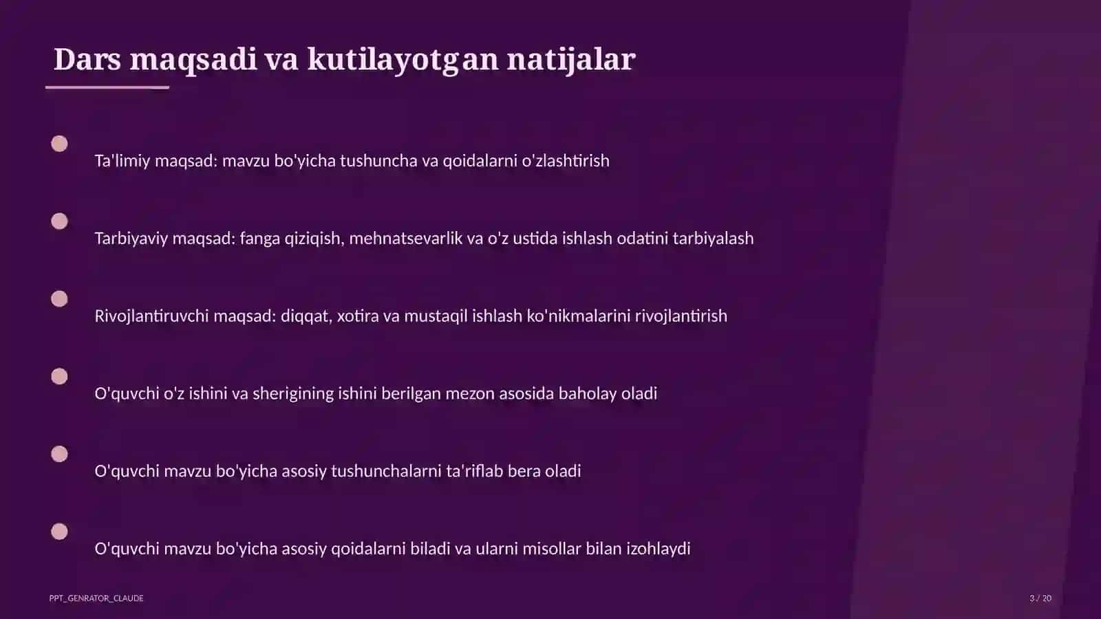Mulk huquqi va intellektual mulk (11-sinf) 3