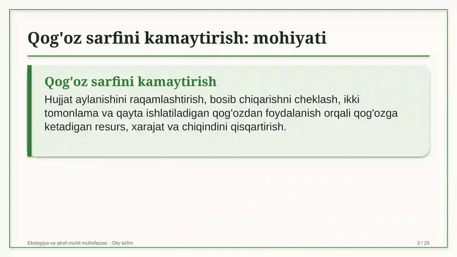 Tibbiyotda qog'oz sarfini kamaytirish 3