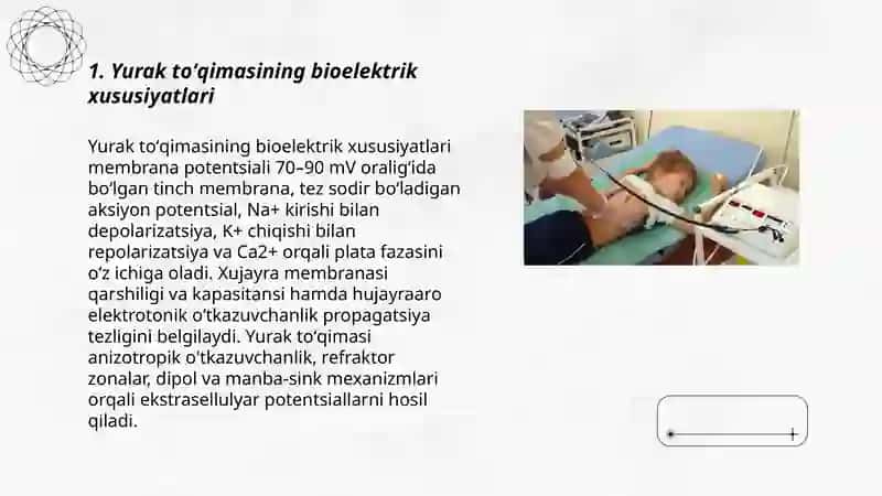 Elektrokordiagrafiyaning fizik asoslarini oʻrganish 3