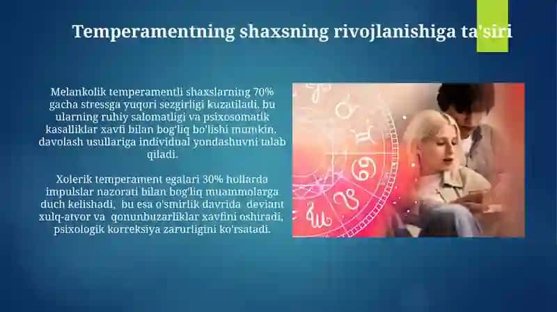 Temperamentning shaxs rivojlanishiga ta'siri 3