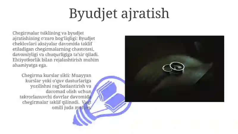 Chegirmalar sinflari halqasi 3