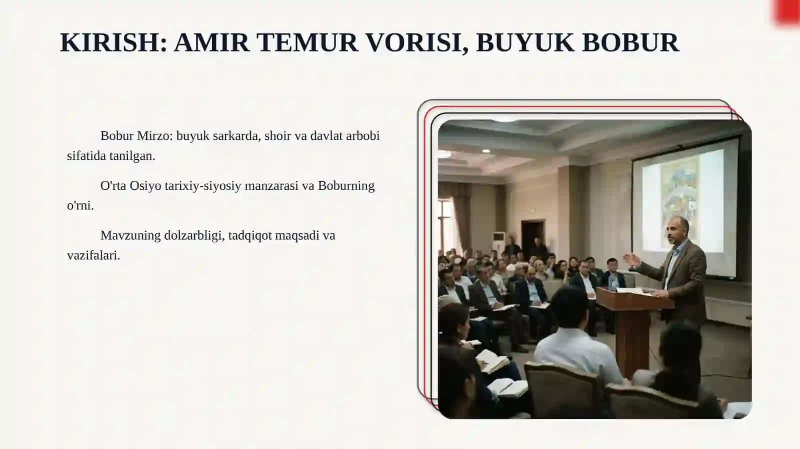 Zahiriddin Muhammad Bobur ijodi haqida 3