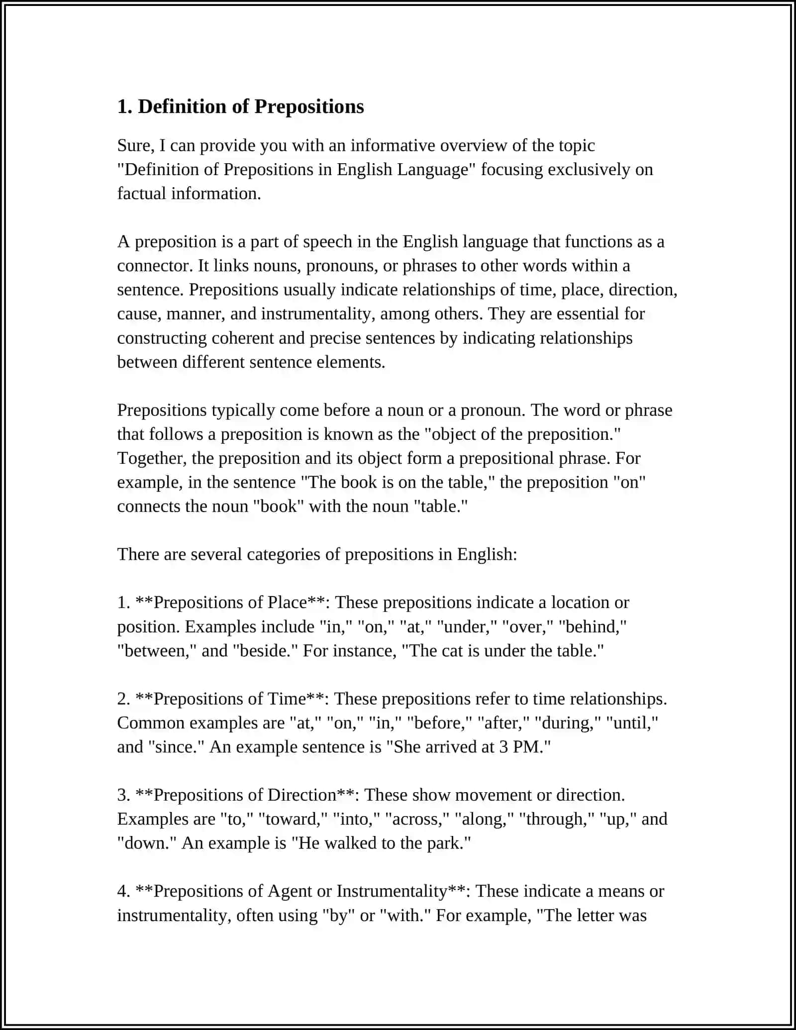 PREPOSITION 3