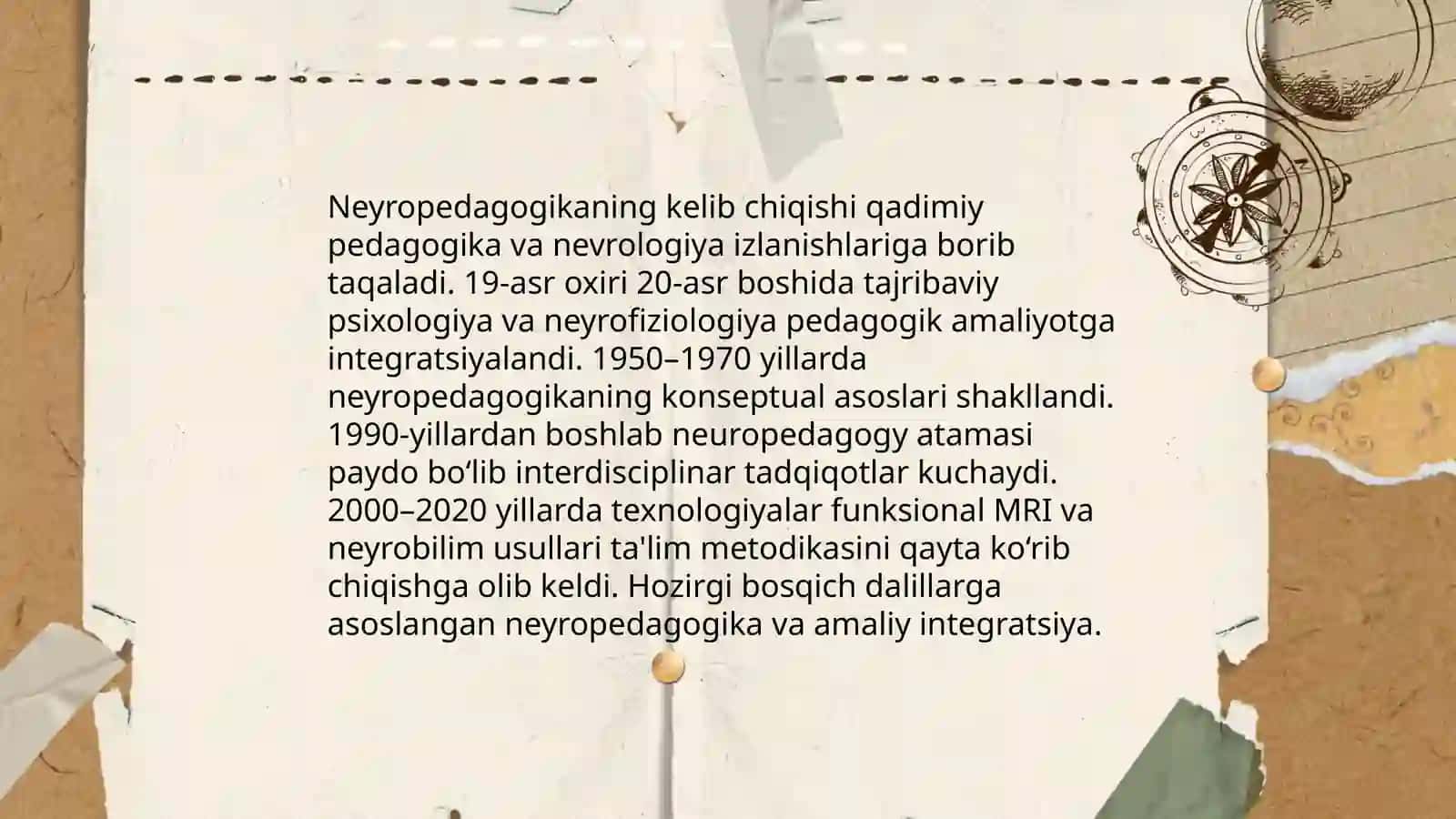 Neyropedagogikaning rivojlanish bosqichlari va ilmiy manbalari tahlili 3