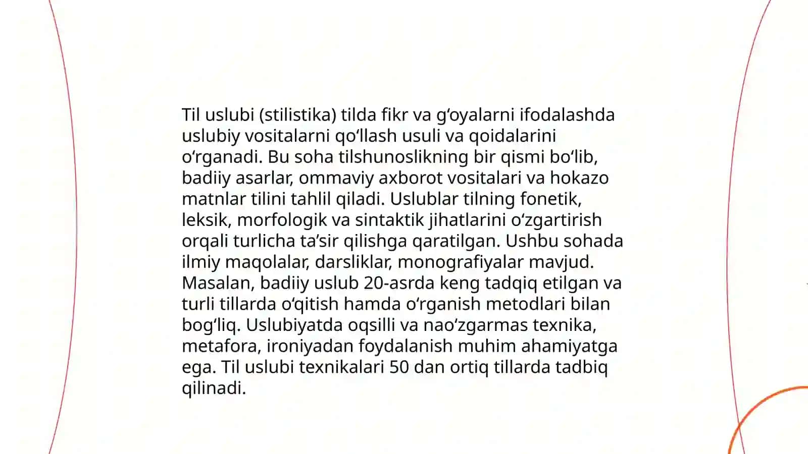 Hozirgi o'zbek adabiy tili fanidan tayyorlagan taqdimoti 3